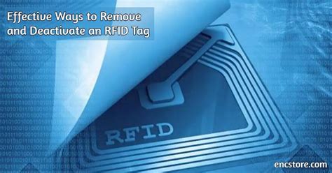 deactivate rfid tags|how to disable a rfid chip.